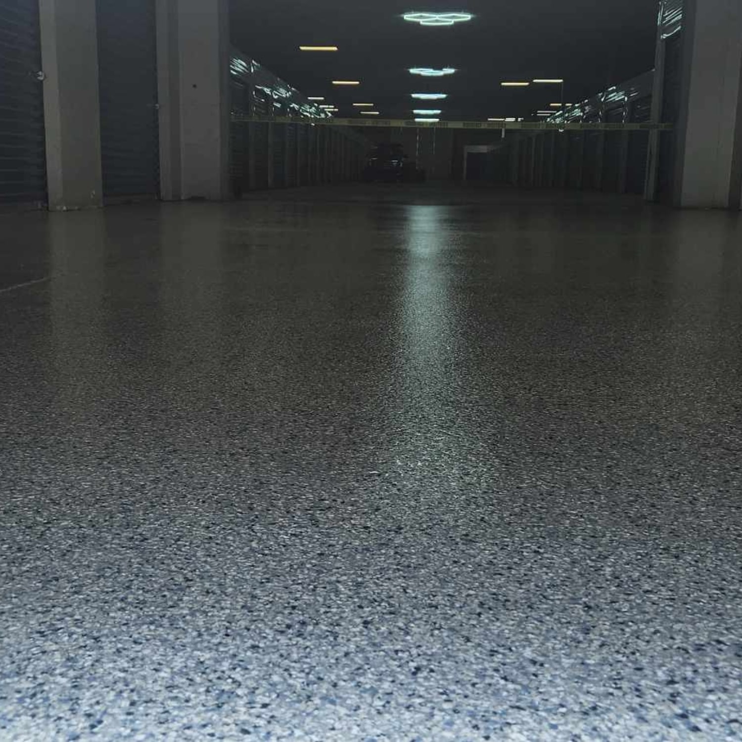 Storage Facility Industrial Floor Coating by Zone Garage OKC-min