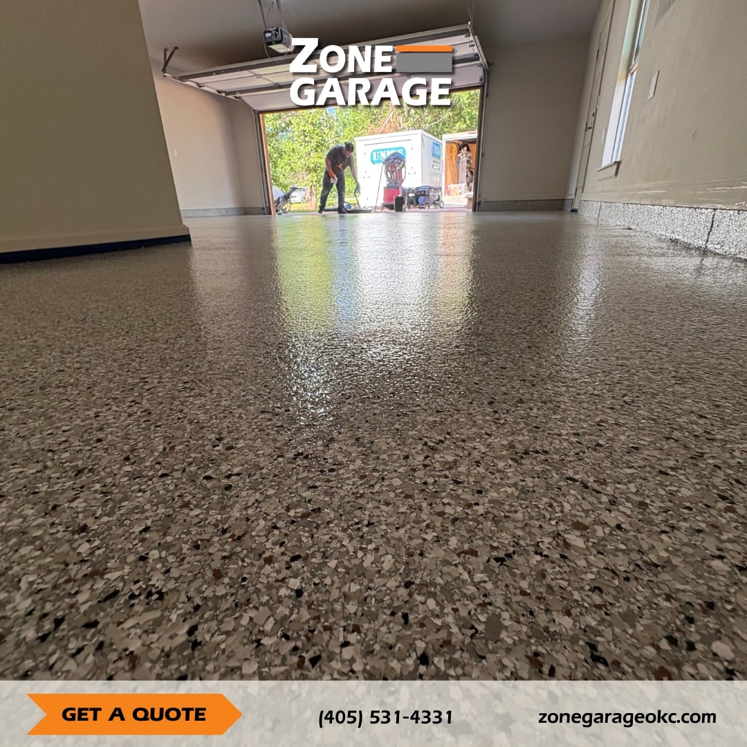 Garage Floor Coatings for Oklahoma City’s Hot Summers