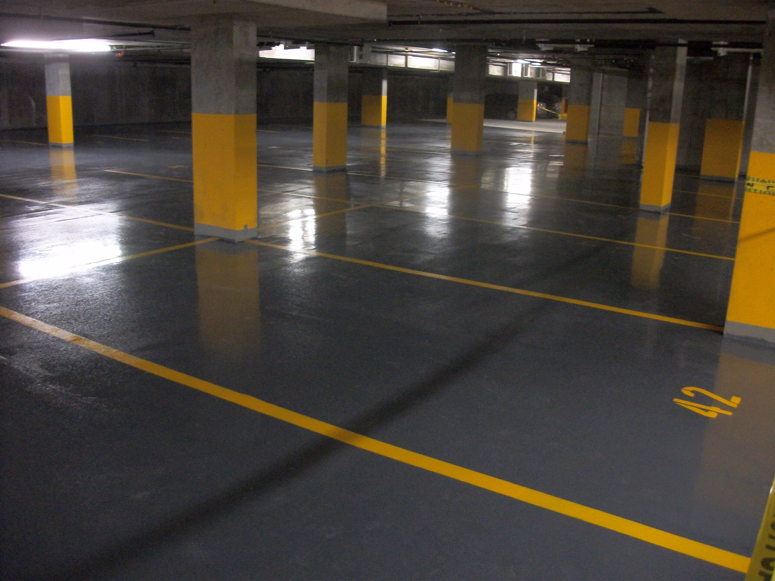 industrial epoxy warehouse floor with chemical resistance utah