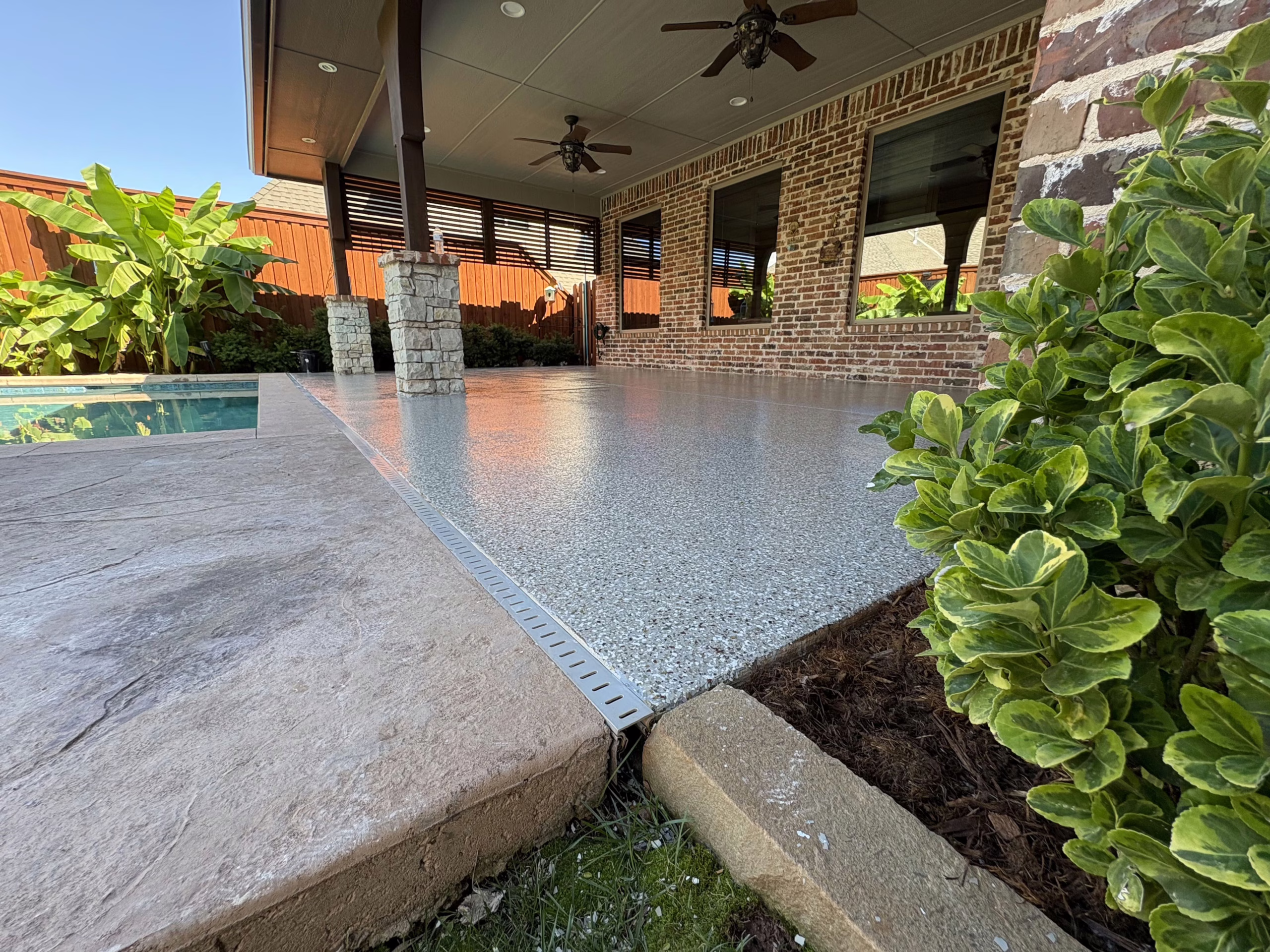 epoxy flooring patio